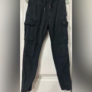 H&M Black Cargo Jeans